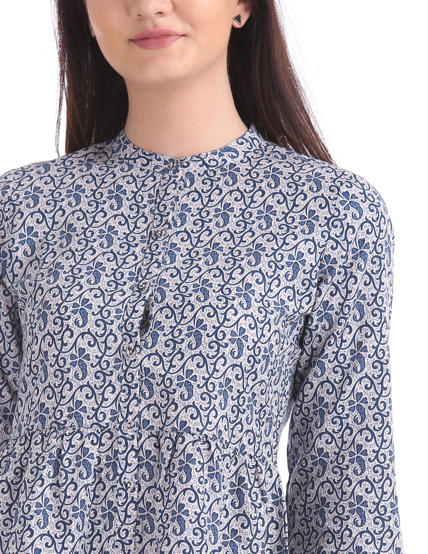 U.S. Polo Assn. Women Casual Wear Printed Dress